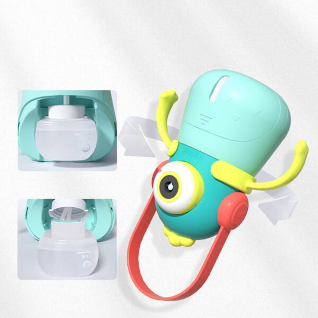 Potwór Bańkotwórca - Grający Automat do Baniek z Płynem - Mideer