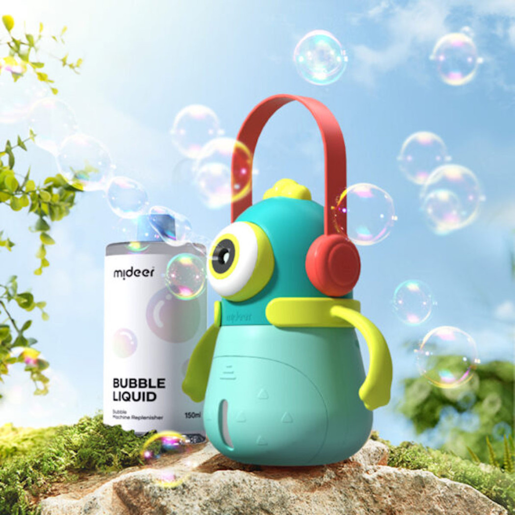 Potwór Bańkotwórca - Grający Automat do Baniek z Płynem - Mideer