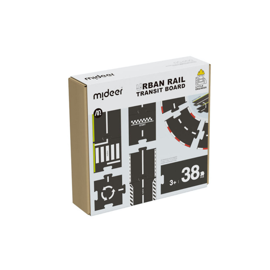 Puzzle Tor Wyścigowy - 38 Elementów - Mideer