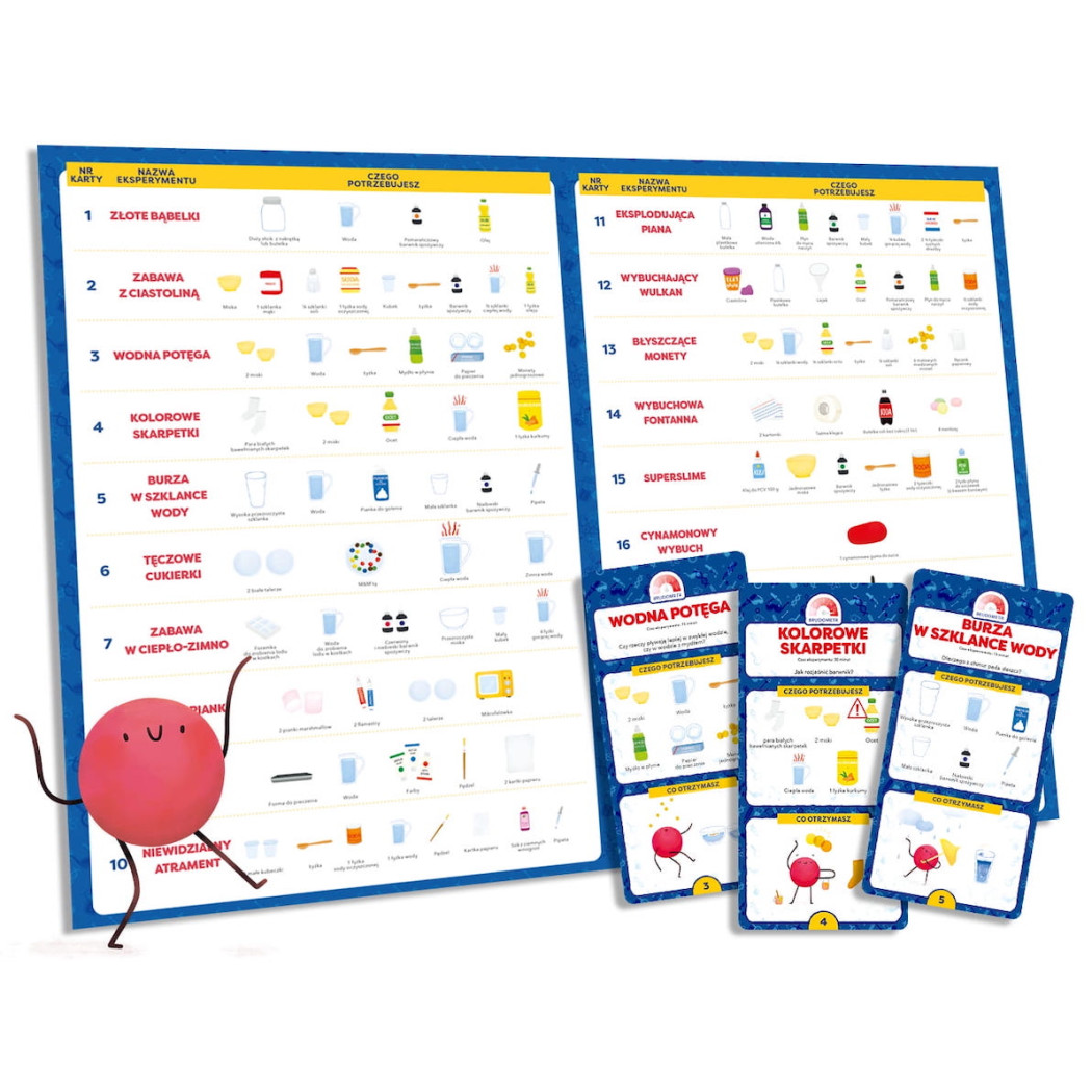 Wielkie Chemiczne Eksperymenty - 20 Niesamowitych i Zabawnych Eksperymentów - Wydawnictwo Api Papi