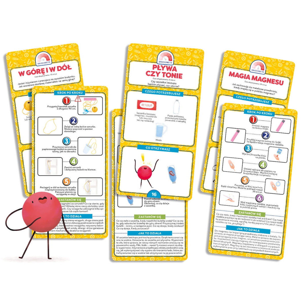 Wielkie Fizyczne Eksperymenty - 20 Niesamowitych i Zabawnych Eksperymentów - Wydawnictwo Api Papi