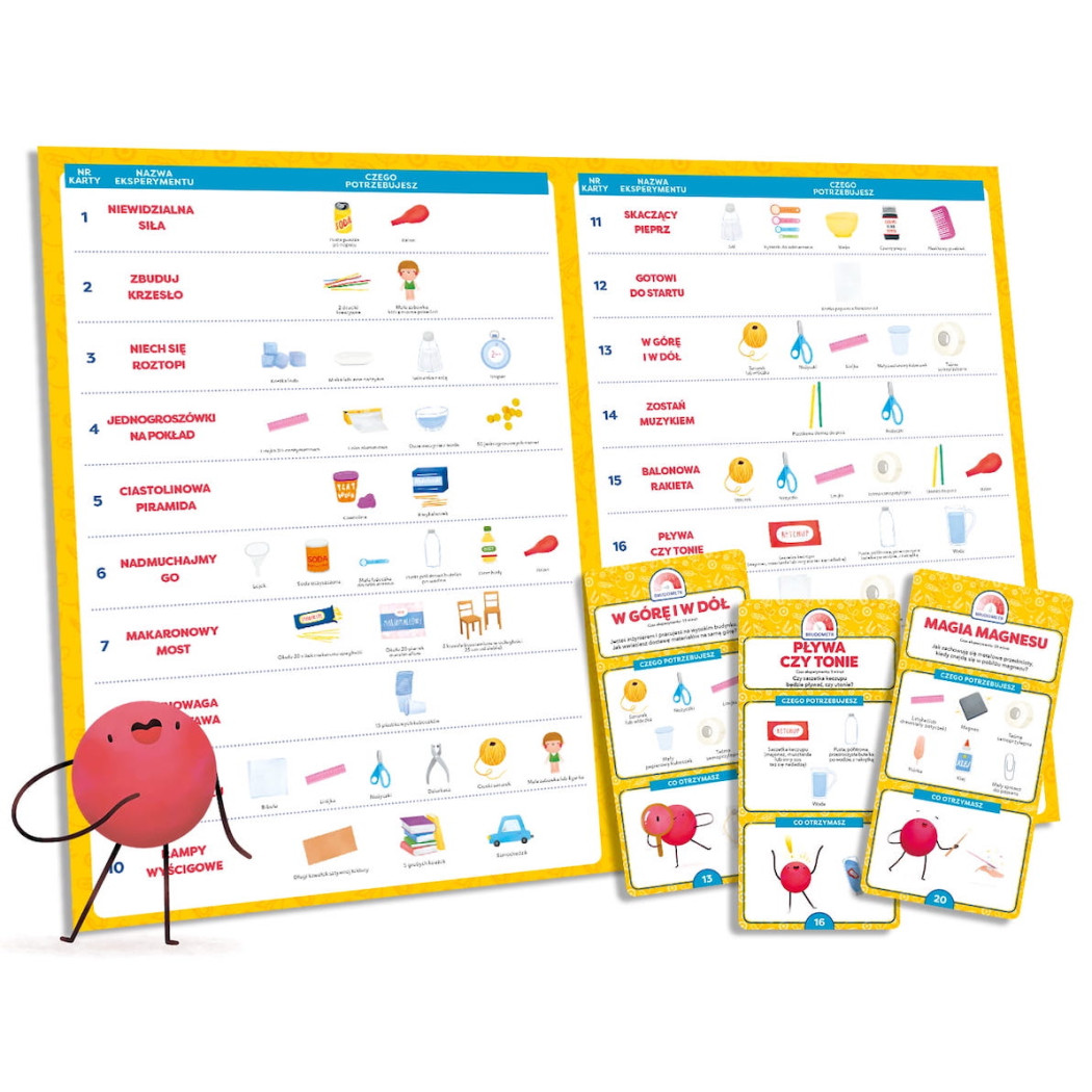 Wielkie Fizyczne Eksperymenty - 20 Niesamowitych i Zabawnych Eksperymentów - Wydawnictwo Api Papi