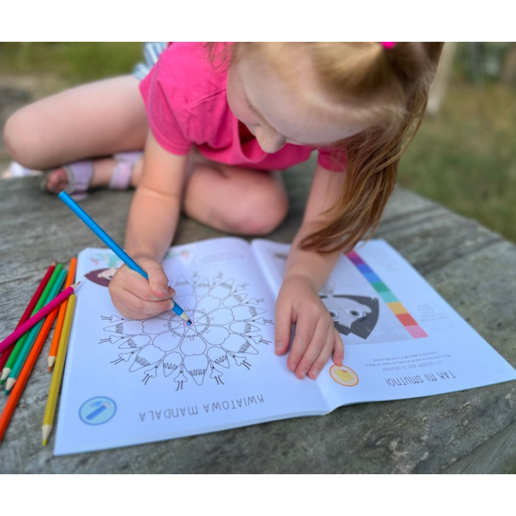 Zeszyt Ćwiczeń Mindfulness - W Małej Główce Wielka Moc - Wydawnictwo Api Papi