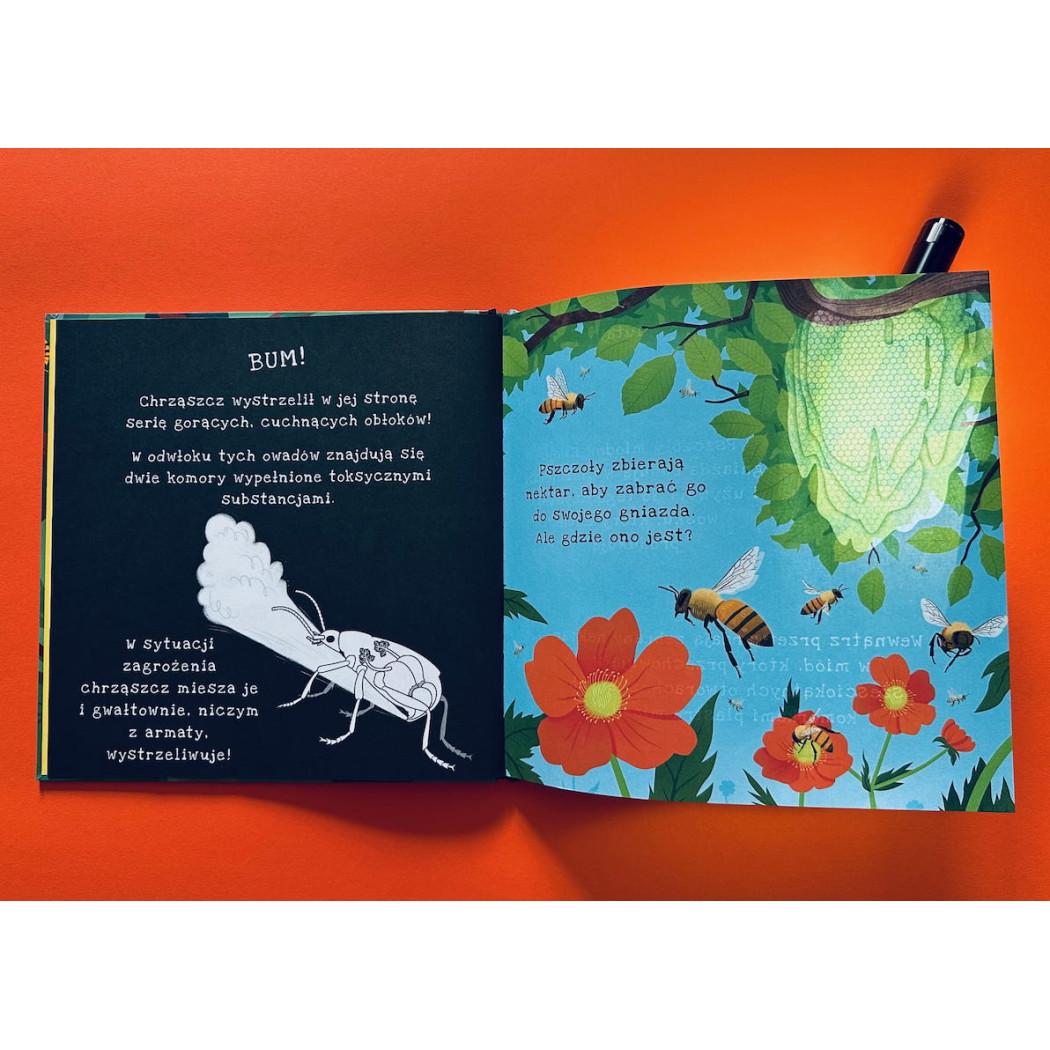 Ale Robale - Wyjątkowa Książka Pozwalająca Odkryć Fascynujący Świat Owadów - Ale Robale Podświetl i Odkryj - Api Papi