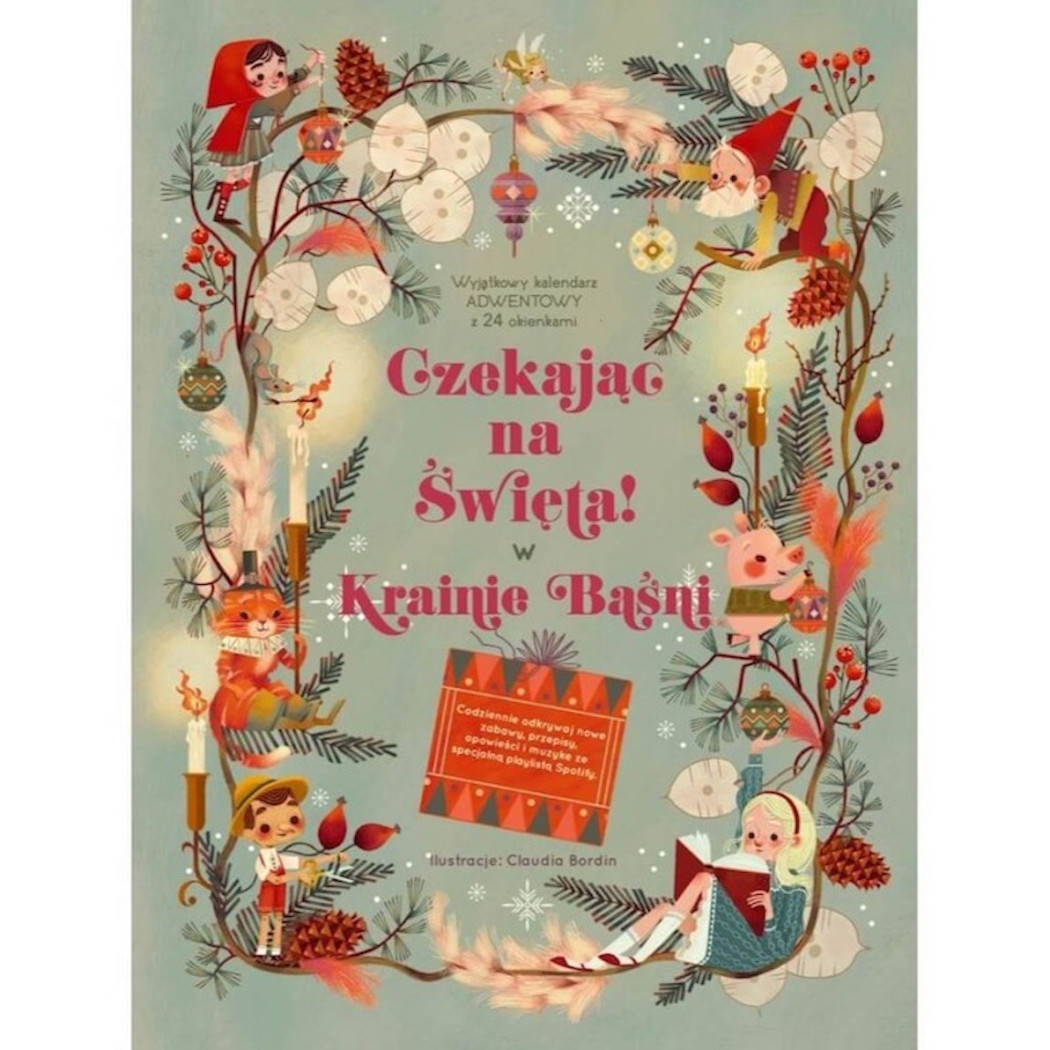 WYPRZEDAŻ W Krainie Baśni. Czekając na Święta! - Wyjątkowy Kalendarz Adwentowy z 24 Okienkami - Giada Francia Claudia Bordin - A