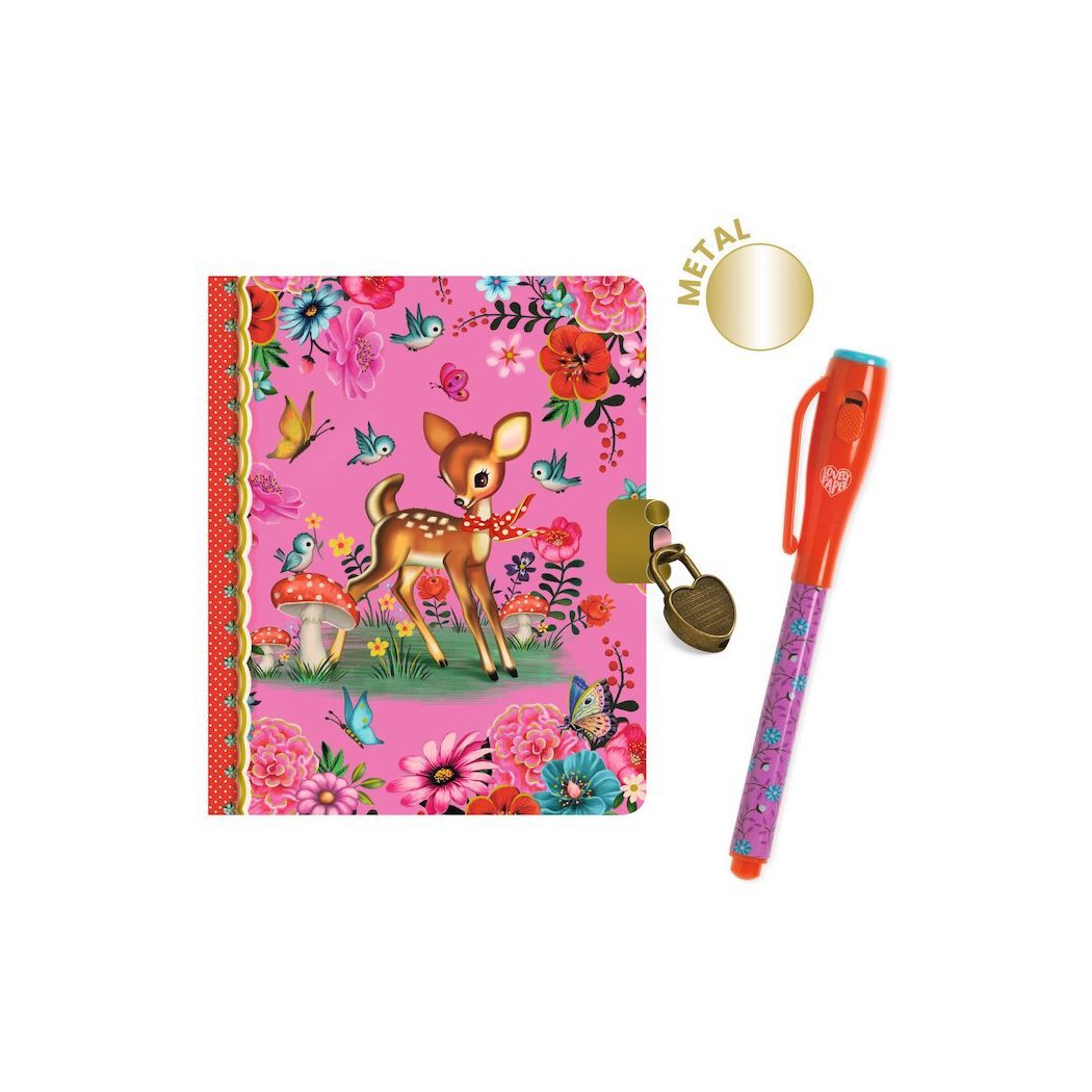 Fiona - Mini Pamiętnik z Magicznym Długopisem - Djeco