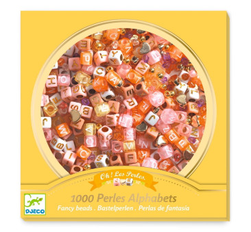 Złote Literki - Zestaw Do Tworzenia Biżuterii - Djeco