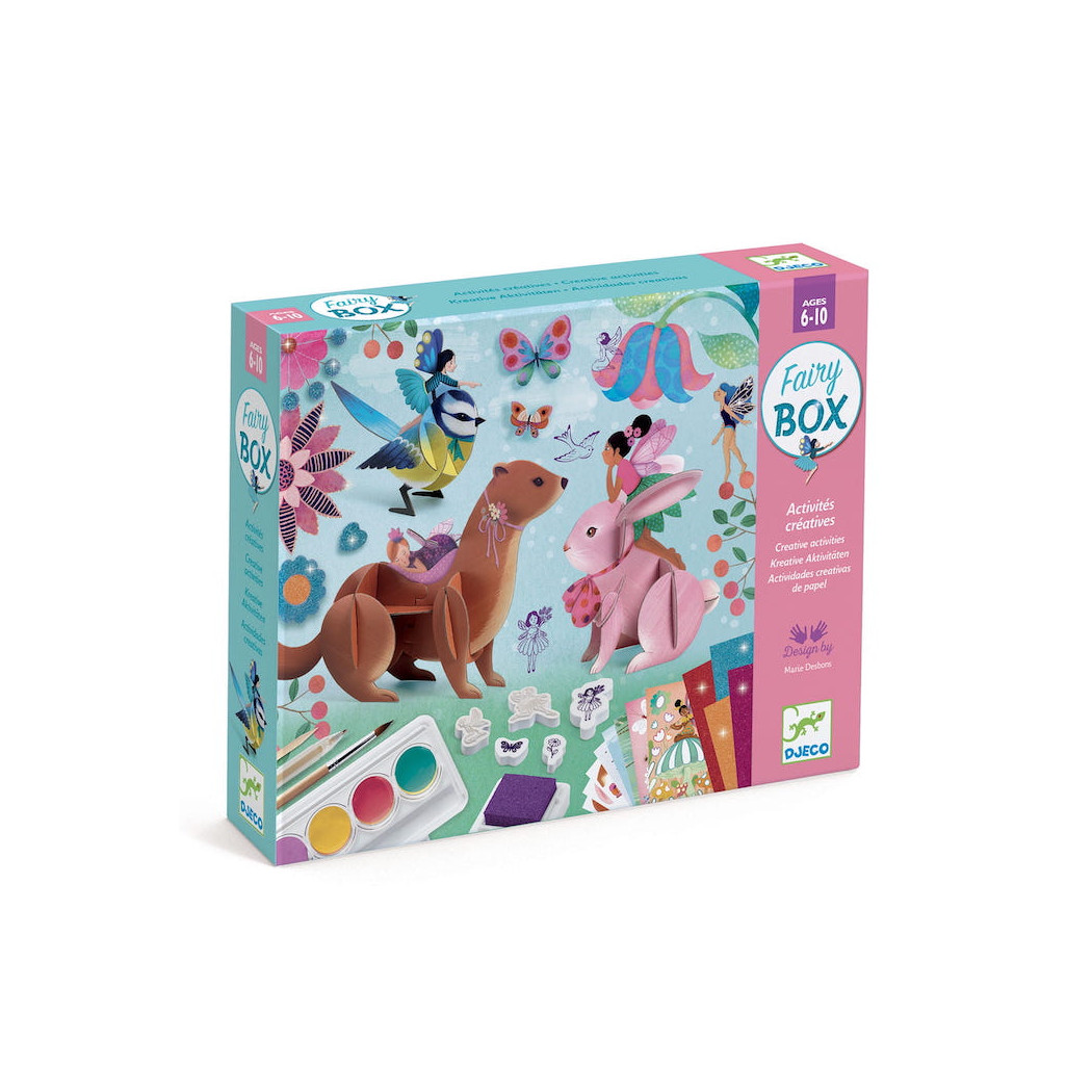 Wróżki - Zestaw Artystyczny 6w1 - Djeco