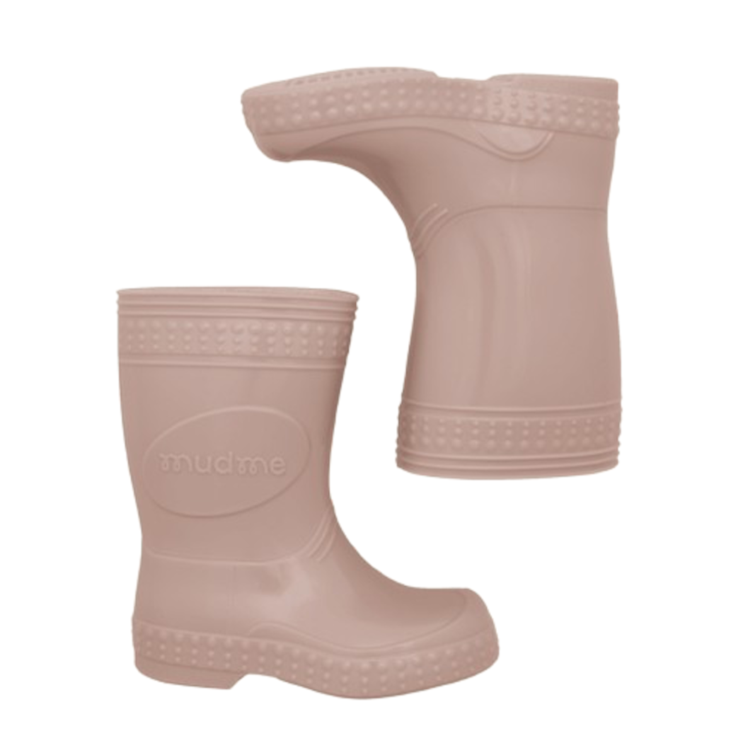 Piaskowy Beż/Sand Beige -  rozm. 33/34 - Kalosze Dziecięce + worek/plecak - Mudme Kalosze Poproszę