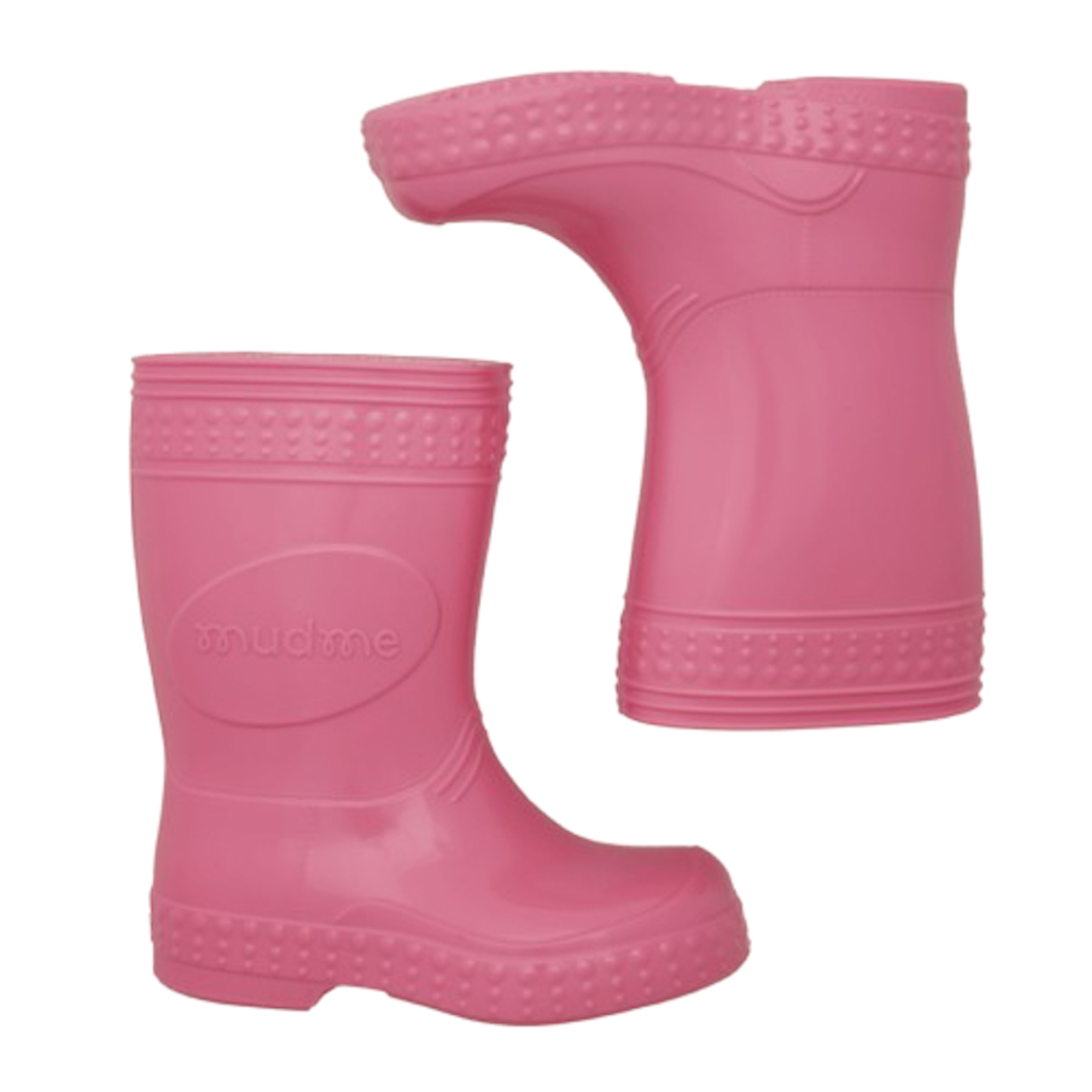 Guma Balonowa/Bubble Gum -  rozm. 25/26 - Kalosze Dziecięce + worek/plecak - Mudme Kalosze Poproszę