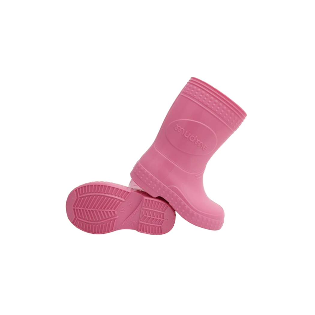 Guma Balonowa/Bubble Gum -  rozm. 19/20 - Kalosze Dziecięce + worek/plecak - Mudme Kalosze Poproszę