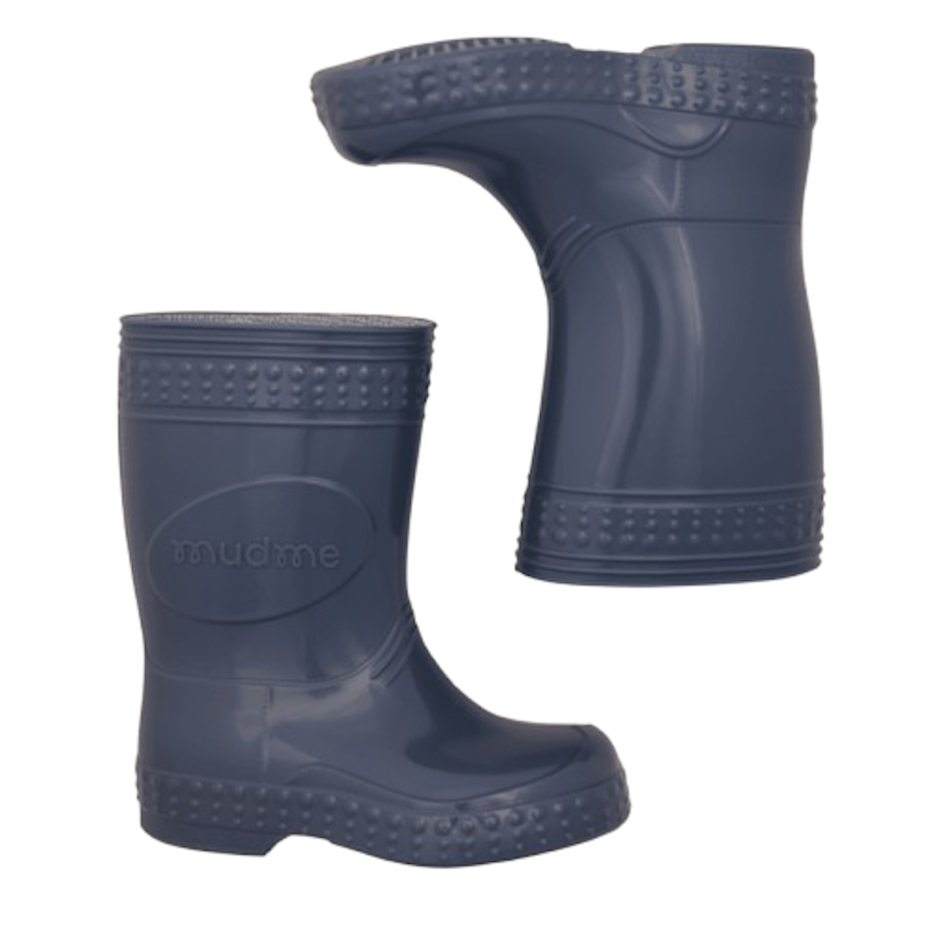 Nocne Niebo/Midnight Sky -  rozm. 21/22 - Kalosze Dziecięce + worek/plecak - Mudme Kalosze Poproszę