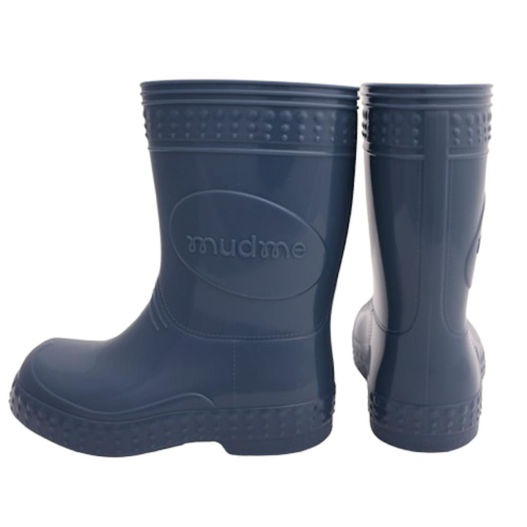 Nocne Niebo/Midnight Sky -  rozm. 19/20 - Kalosze Dziecięce + worek/plecak - Mudme Kalosze Poproszę