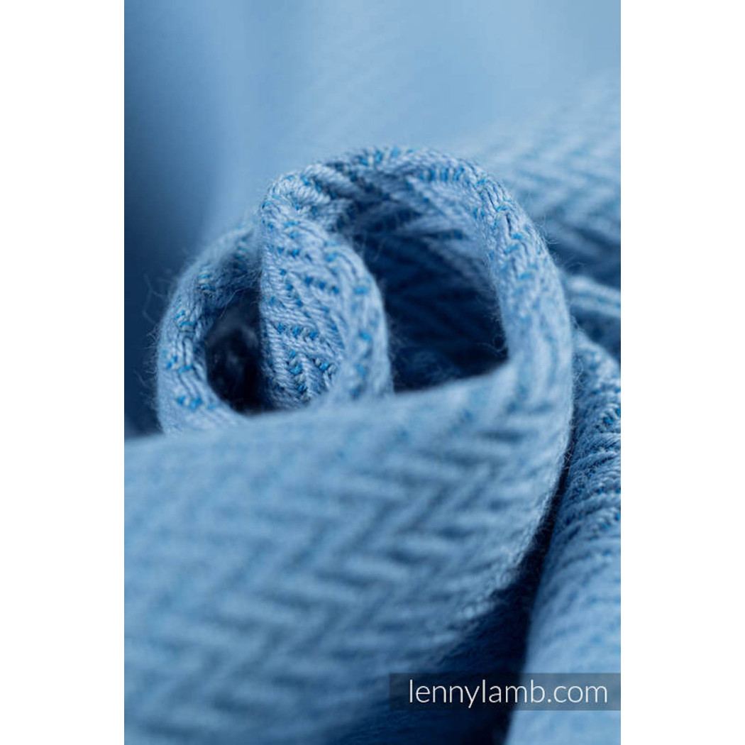 MAŁA JODEŁKA SKYLIGHT - Moje Pierwsze Nosidełko LennyLight - Splot Jodełkowy, 100% bawełna - Standard - LennyLamb