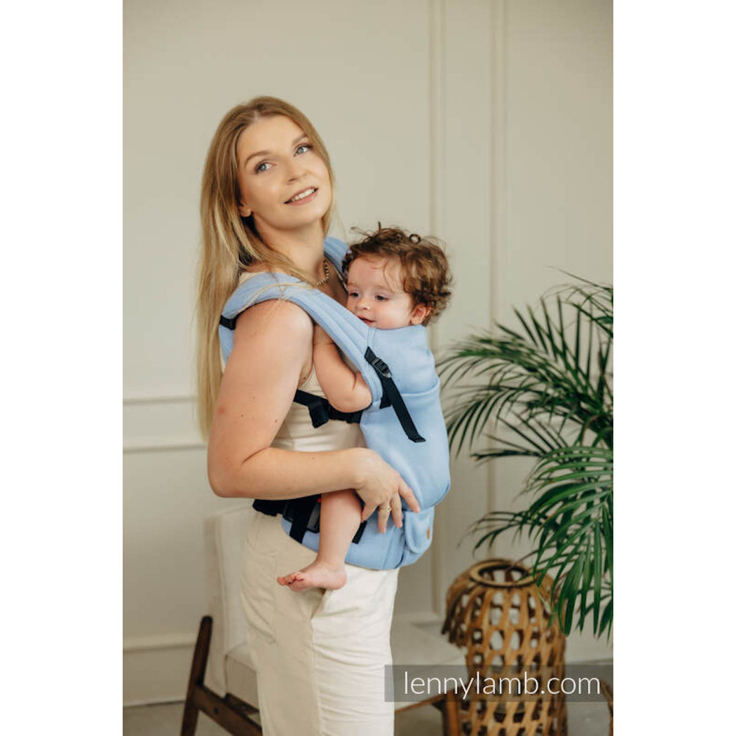 MAŁA JODEŁKA SKYLIGHT - Moje Pierwsze Nosidełko LennyLight - Splot Jodełkowy, 100% bawełna - Standard - LennyLamb