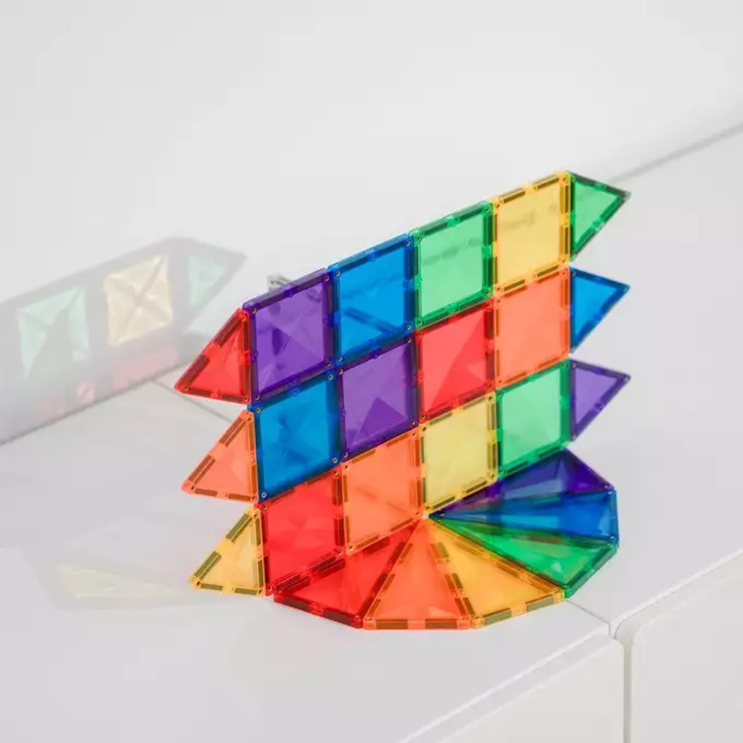 24 Tęcza - Klocki Magnetyczne - Rainbow Mini Pack 24 Elementy - Connetix