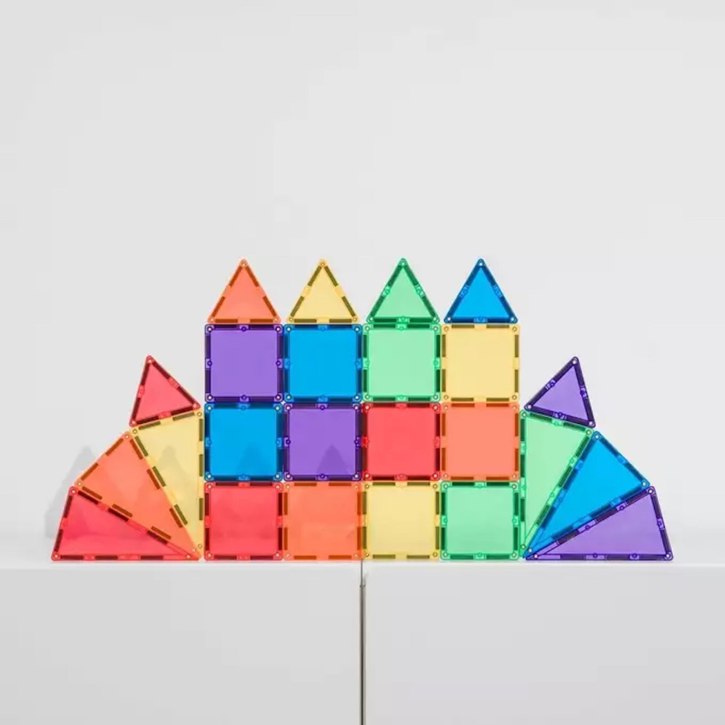 24 Tęcza - Klocki Magnetyczne - Rainbow Mini Pack 24 Elementy - Connetix
