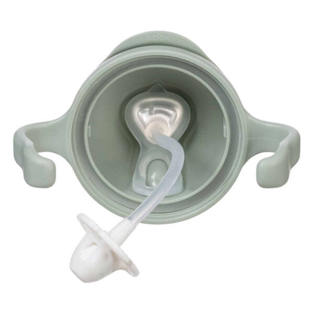 Szałwiowy Innowacyjny Bidon ze Słomką Niekapek 240 ml- B.BOX