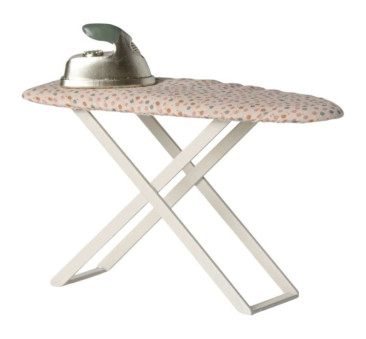 Deska do Prasowania z Żelazkiem - Zestaw do Prasowania dla Myszek - Iron and Ironing Board - Akcesoria Dla Lalek - Maileg