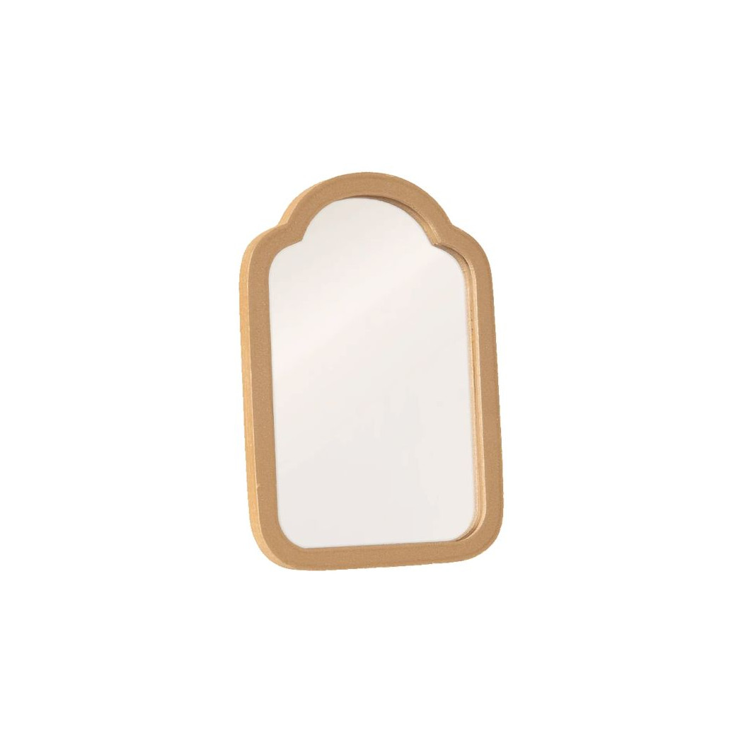 Lustro w Złotej Ramie - Wyposażenie Domku dla Myszek - Miniature Mirror - Maileg