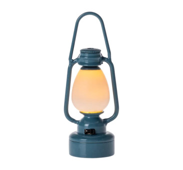 Niebieska Lampa Naftowa - Vintage Lantern Blue - Maileg