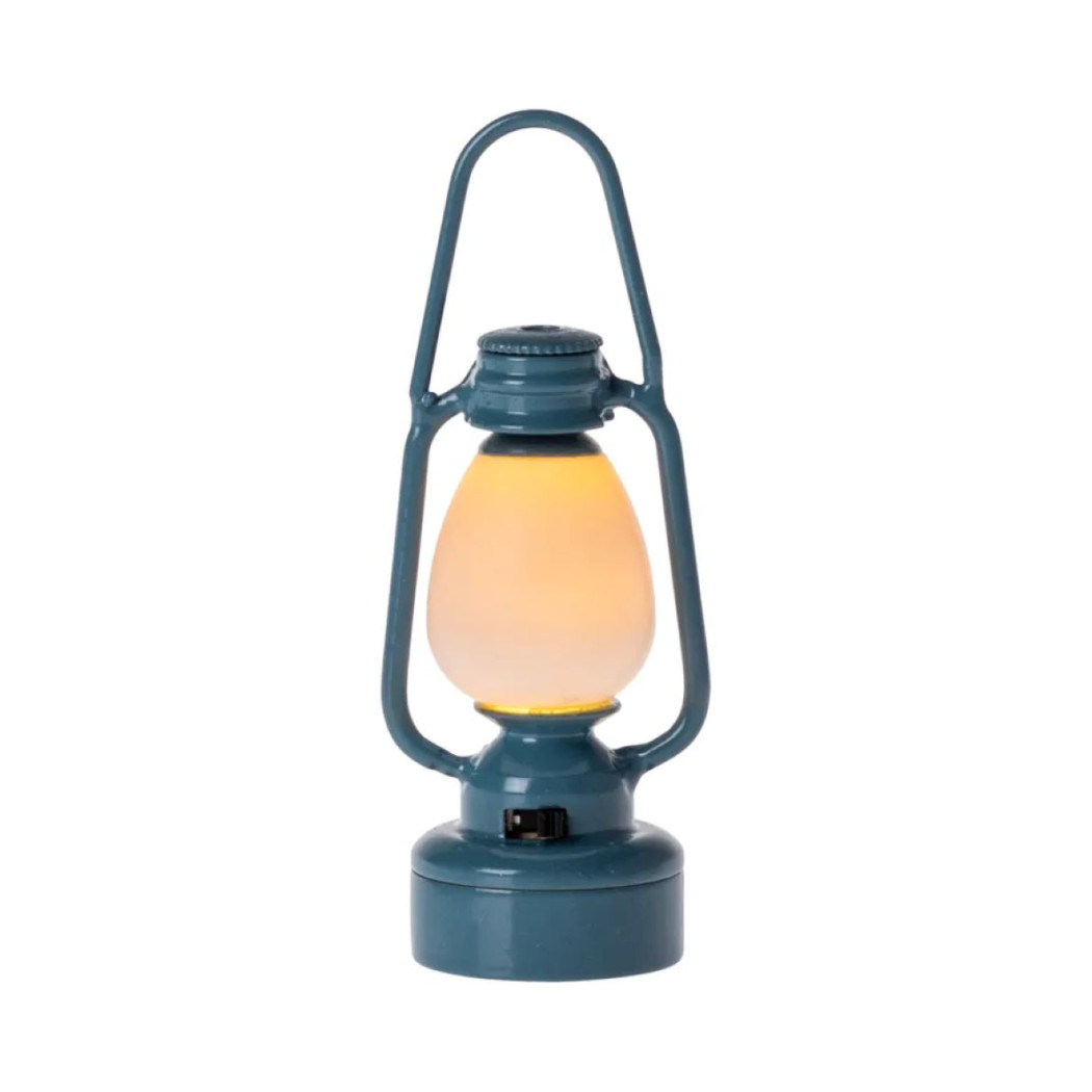 Niebieska Lampa Naftowa - Vintage Lantern Blue - Maileg