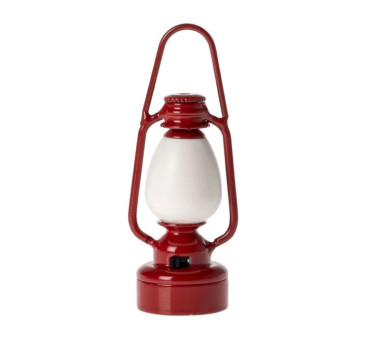 Czerwona Lampa Naftowa - Vintage Lantern Red -...