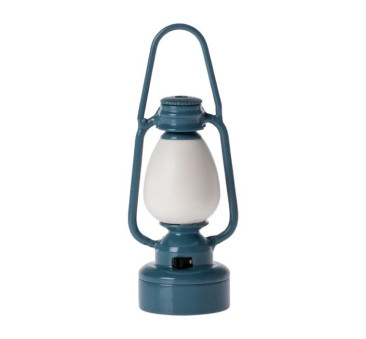 Niebieska Lampa Naftowa - Vintage Lantern Blue...