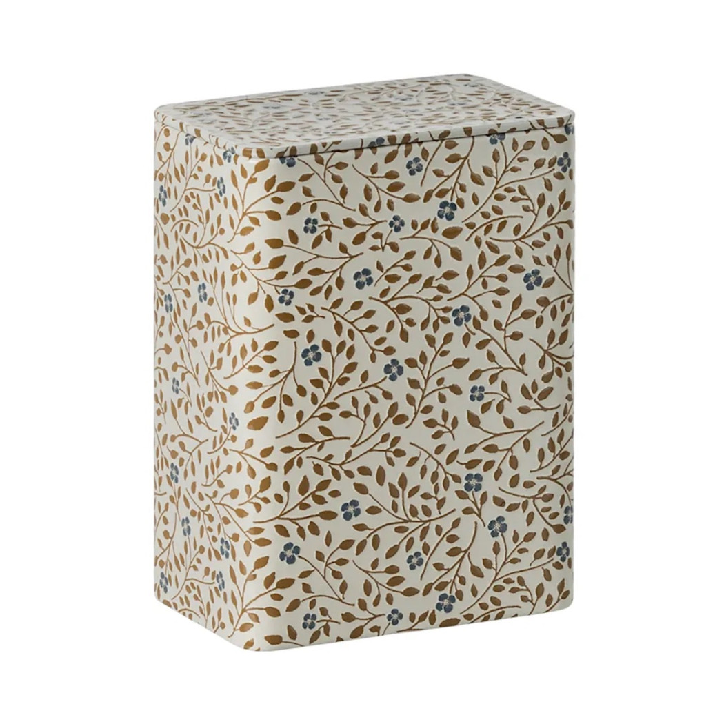 Metalowe Pudełka w Kwiatki - Metal Box Flowers - 2 pcs set - Maileg