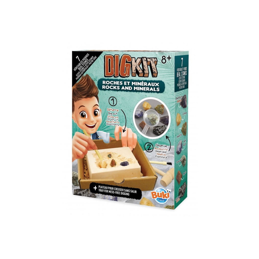 Mały archeolog - SKAŁY I MINERAŁY - BUKI