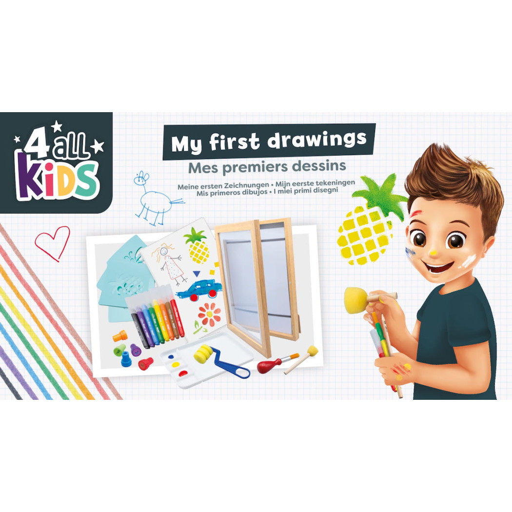 Moje Pierwsze Rysunki - Zestaw Artystyczny - BUKI