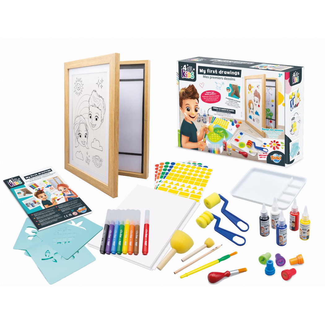 Moje Pierwsze Rysunki - Zestaw Artystyczny - BUKI