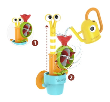 Wyskakujący Ślimak z Konewką - Zabawka do Kąpieli - Yookidoo