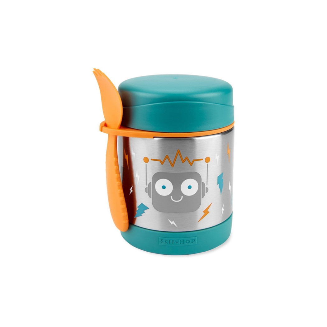 Robot - Termos dla Dziecka na Lunch z Łyżeczką - 325 ml - Skip Hop