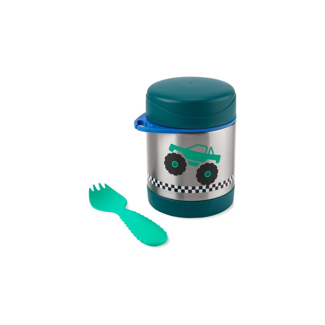 Monster Truck- Termos dla Dziecka na Lunch z Łyżeczką - 325 ml - Skip Hop