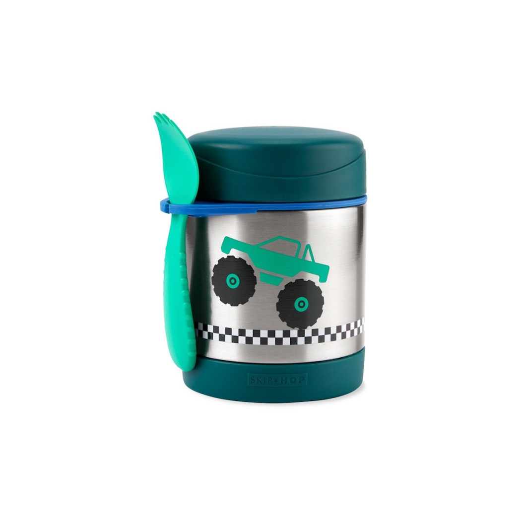 Monster Truck- Termos dla Dziecka na Lunch z Łyżeczką - 325 ml - Skip Hop