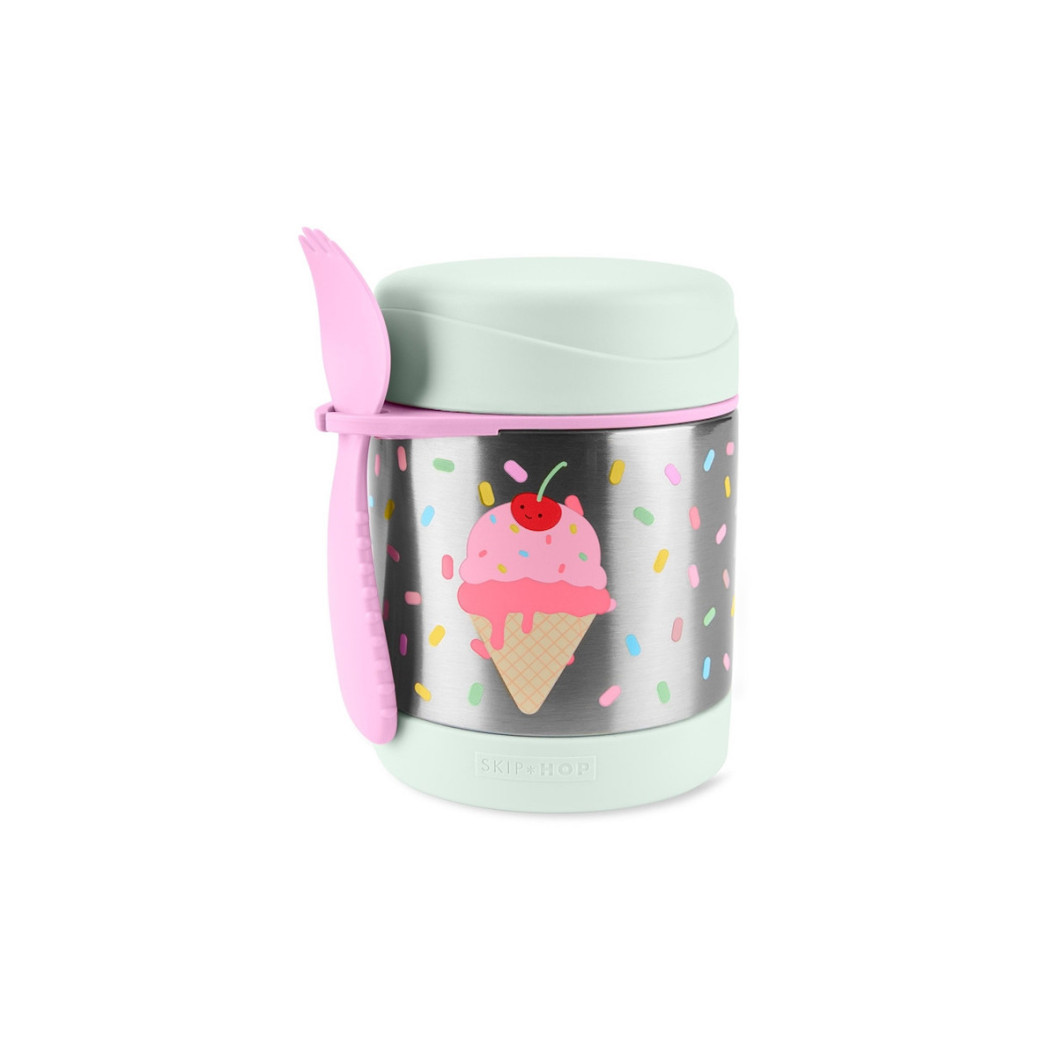 Lody - Termos dla Dziecka na Lunch z Łyżeczką - 325 ml - Skip Hop