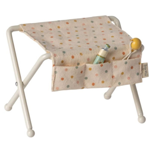 Przewijak - Off White - Nursery Table Baby Mouse - Akcesoria dla Lalek - Maileg