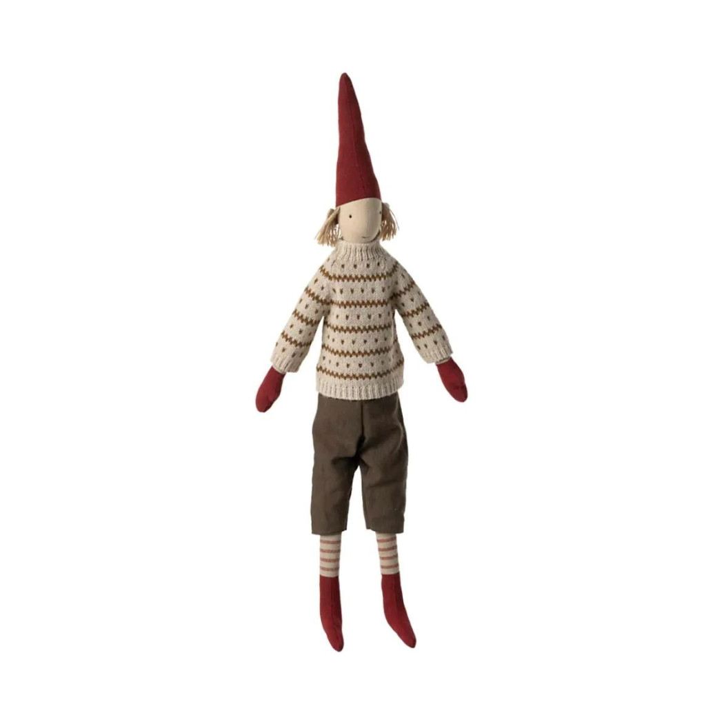 Krasnoludek Chłopiec - Pixy Size 4 - Boy - Dekoracja Bożonarodzeniowa - Maileg