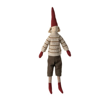 Krasnoludek Chłopiec - Pixy Size 4 - Boy - Dekoracja Bożonarodzeniowa - Maileg
