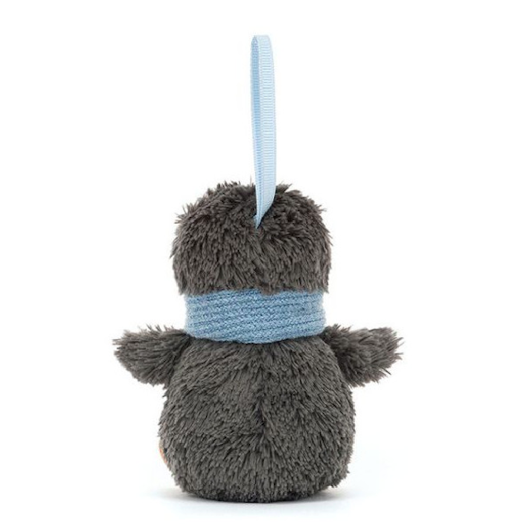 Zawieszka Pingwin Peanut w Szaliku - 10 cm - Bombka Ozdoba Maskotka Przytulanka - JellyCat