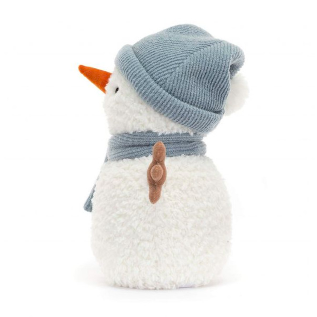 Bałwanek w Błękitnej Czapce i Szaliku 22 cm - Maskotka Przytulanka - Jellycat