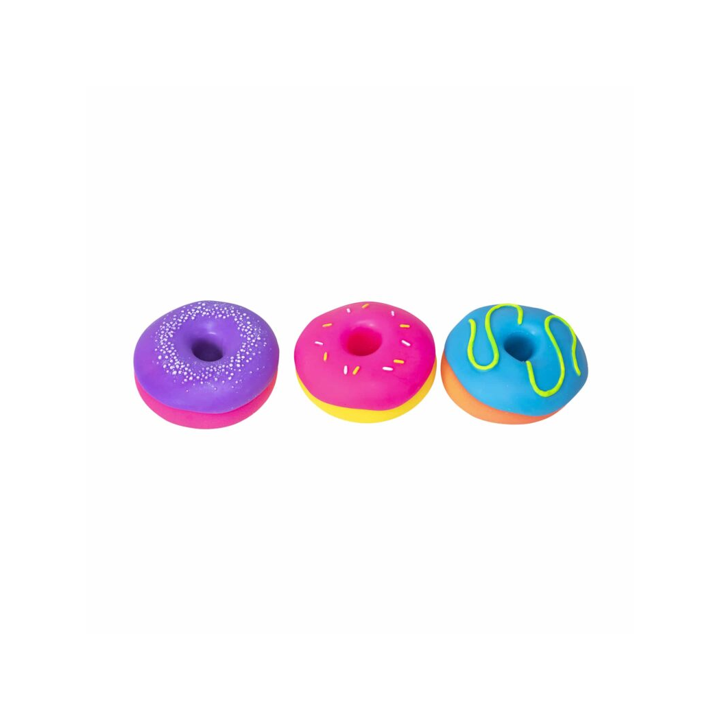 Niebieski Pączek Donut - Zabawka Sensoryczna - Gniotek Antystresowy - NeeDoh