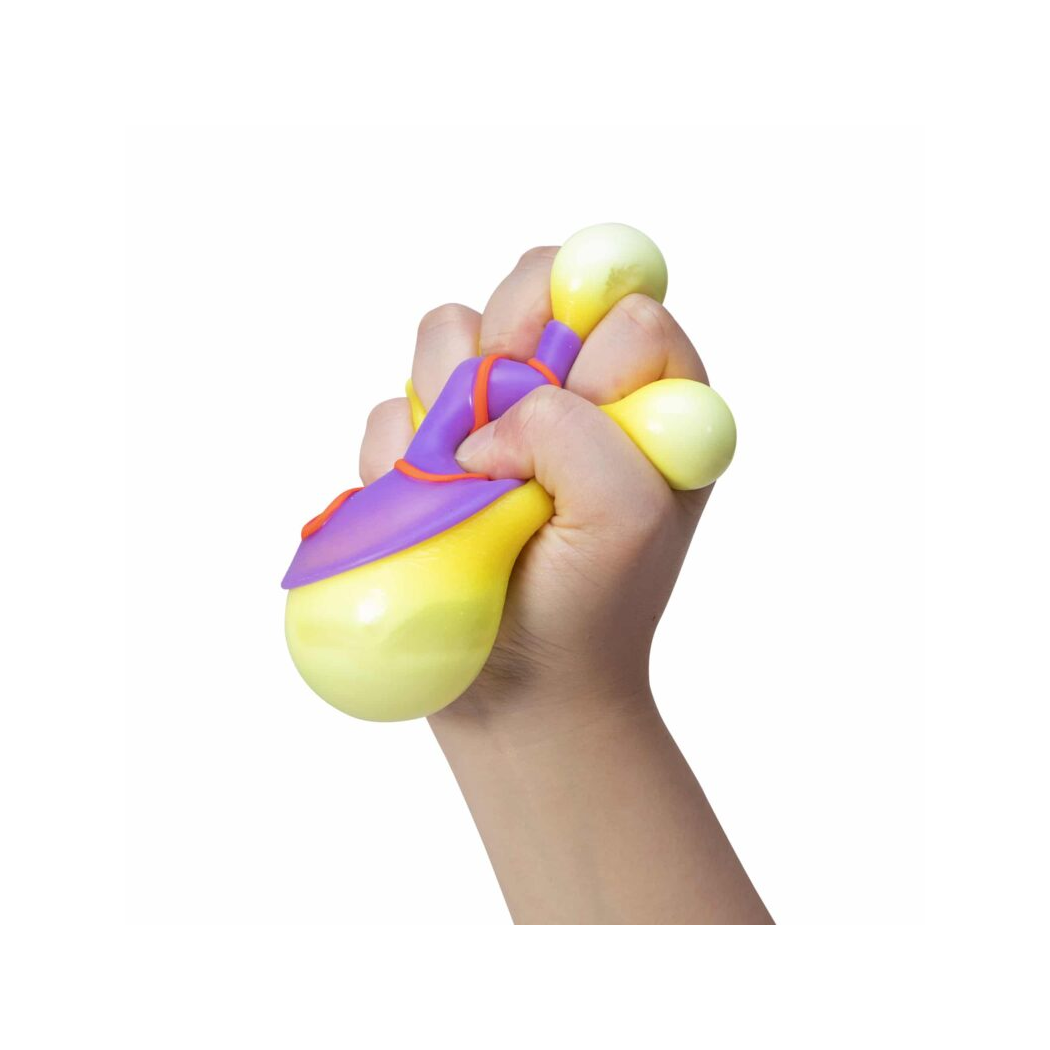 Fioletowy Pączek Donut - Zabawka Sensoryczna - Gniotek Antystresowy - NeeDoh