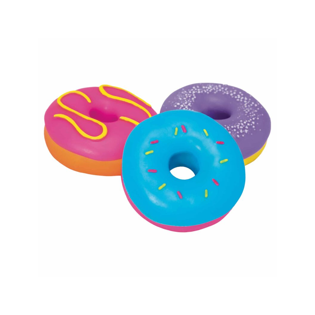 Fioletowy Pączek Donut - Zabawka Sensoryczna - Gniotek Antystresowy - NeeDoh