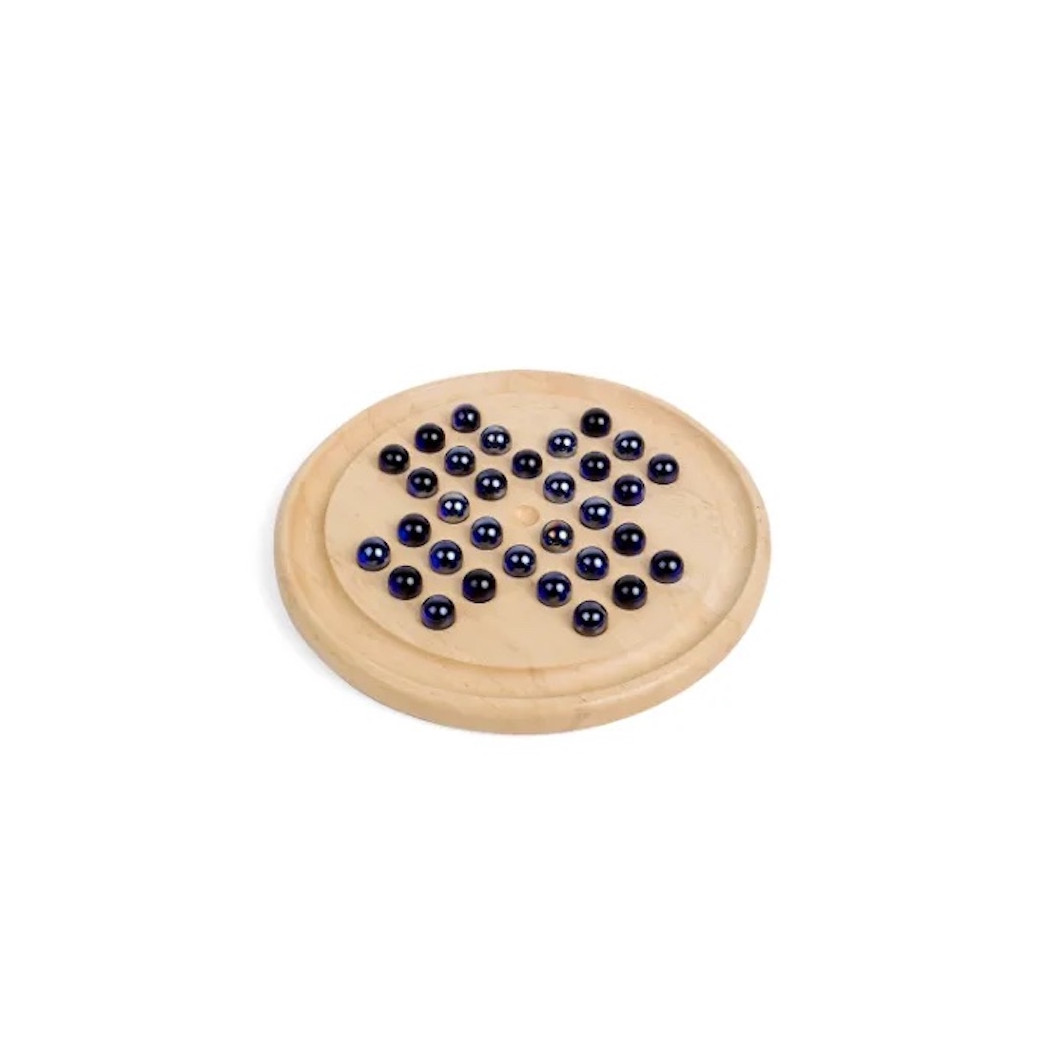 Solitaire - Szklane Kulki - Gra Strategiczna - BigJigs Toys