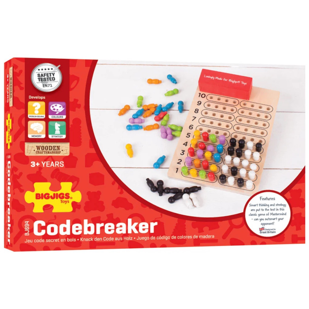 Łamacz Kodów - Gra Logiczna Mastermind - BigJigs Toys