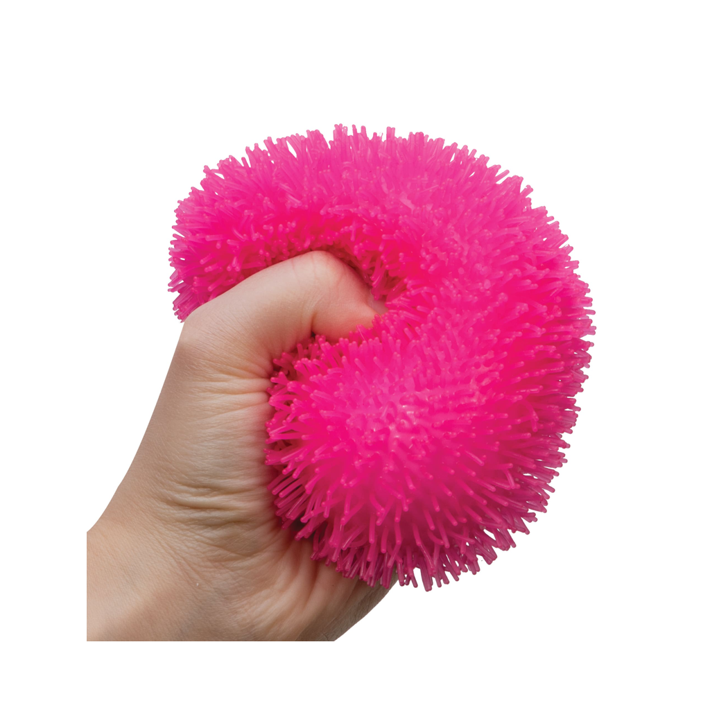 Zielony Włochaty Gniotek - Zabawka Sensoryczna - Gniotek Antystresowy - Shaggy - Needoh