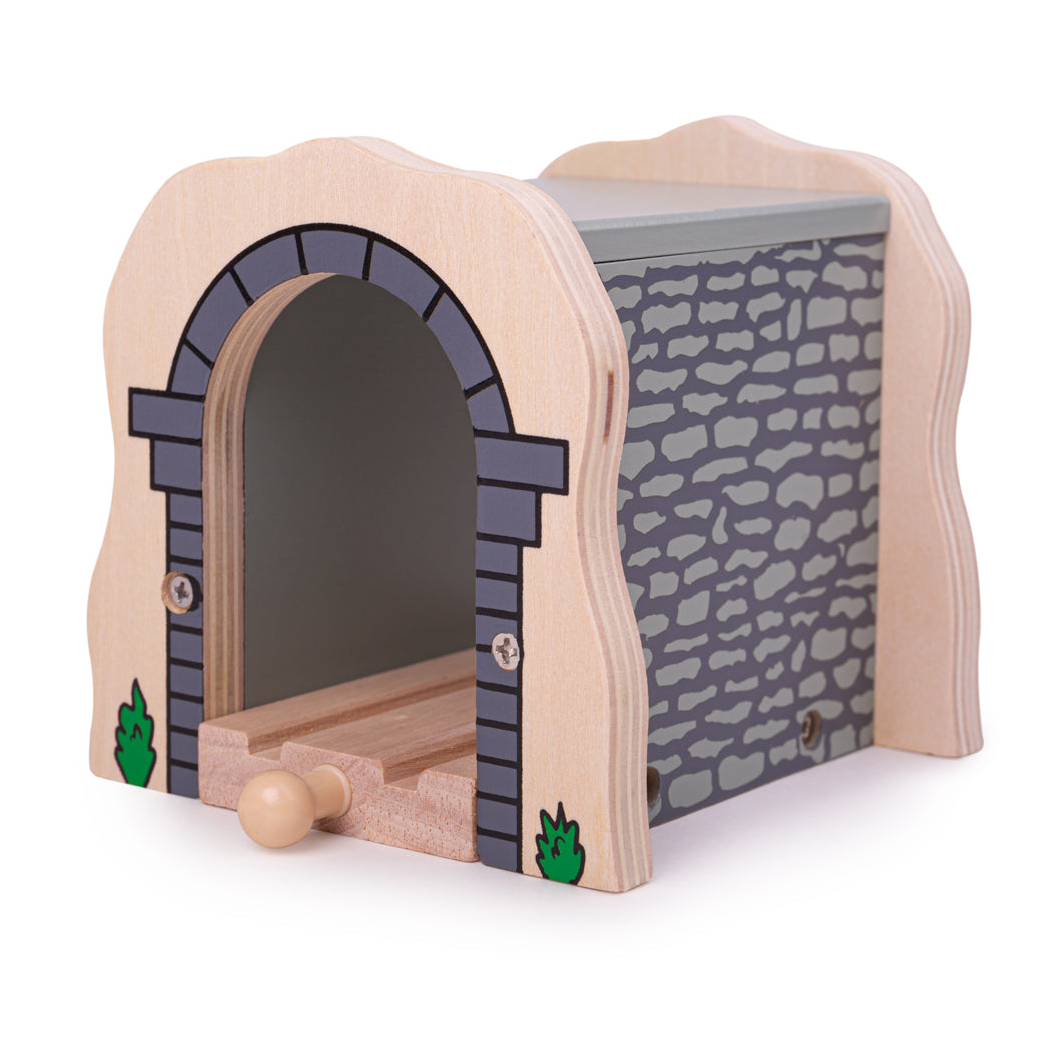 Kamienny Tunel z Torem - seria Drewniana Kolejka - BigJigs