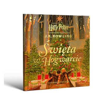 Święta w Hogwarcie - Harry Potter i Kamień Filozoficzny - Wydanie Ilustrowane - Joanne K. Rowling - MEDIA RODZINA